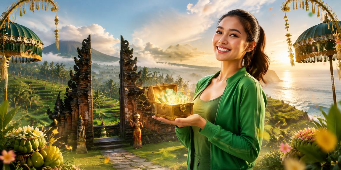 Suasana festival hiburan kasino dengan tema cashback bonus yang meriah