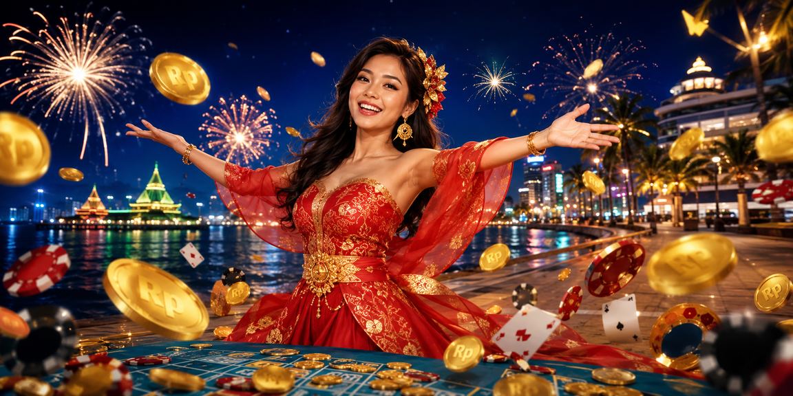 Suasana festival permainan kartu online di Indonesia penuh kegembiraan